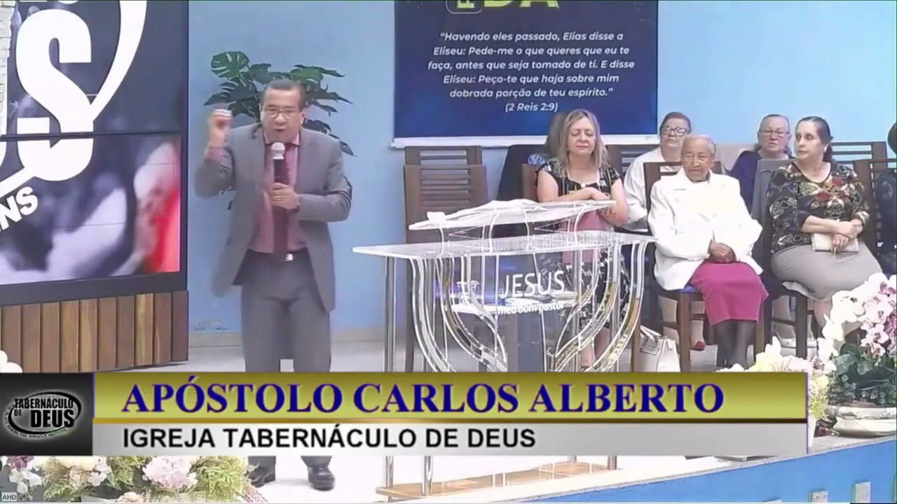 DEUS ESTÁ RENOVANDO A PROMESSA * APÓSTOLO CARLOS ALBERTO * TABERNÁCULO DE DEUS