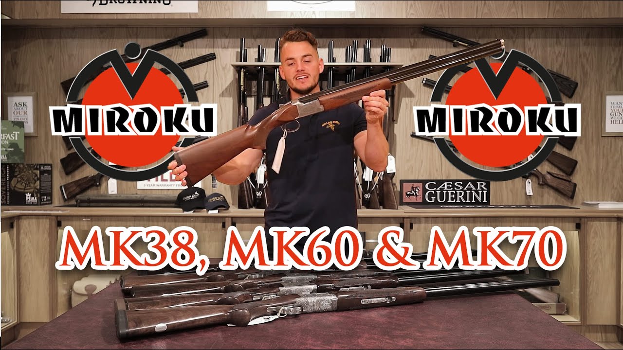 Miroku Over and Unders - MK38, MK60, MK70 - English Field