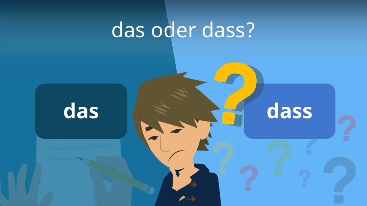 Das oder dass: leicht erkl&auml;rt!
