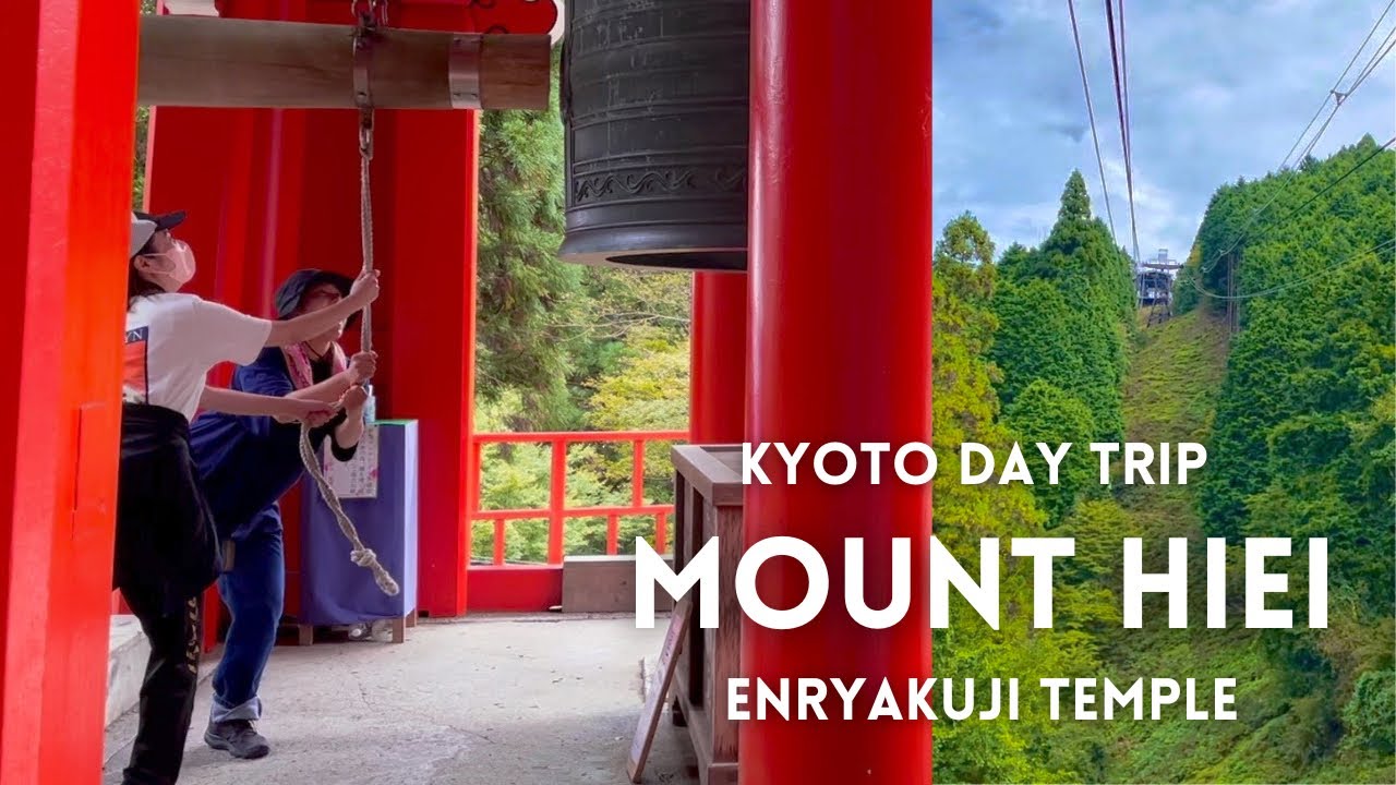 Kyoto's Largest Temple by Ropeway! Discovering Mount Hiei and Enryakuji Temple | Japan🇯🇵