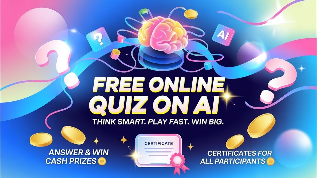 Free Online Quiz Contest 2026 🤩 || Win Cash prize and Certificates