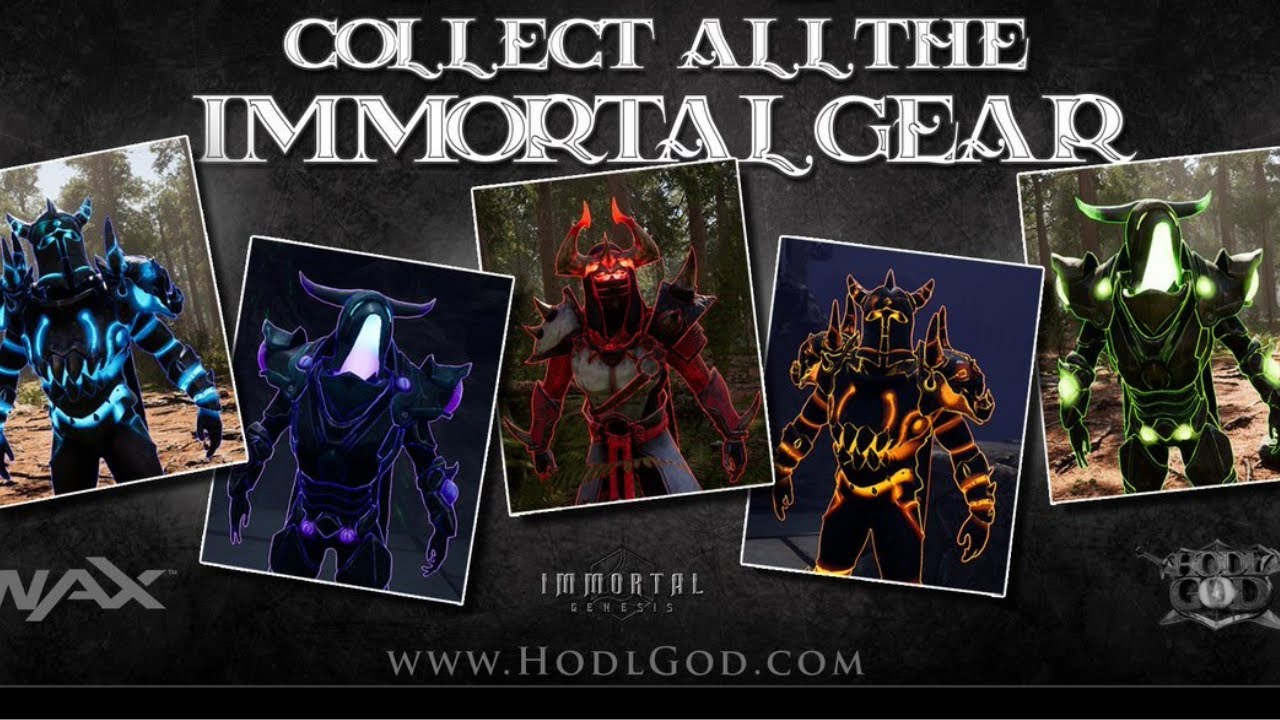 Hodlgod Jogo Battle Royale com NFT na WAX Blockchain  | Cortes Fraternidade Crypto