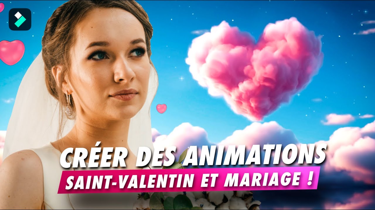 Comment créer des animations de saint-valentin ou mariage ?