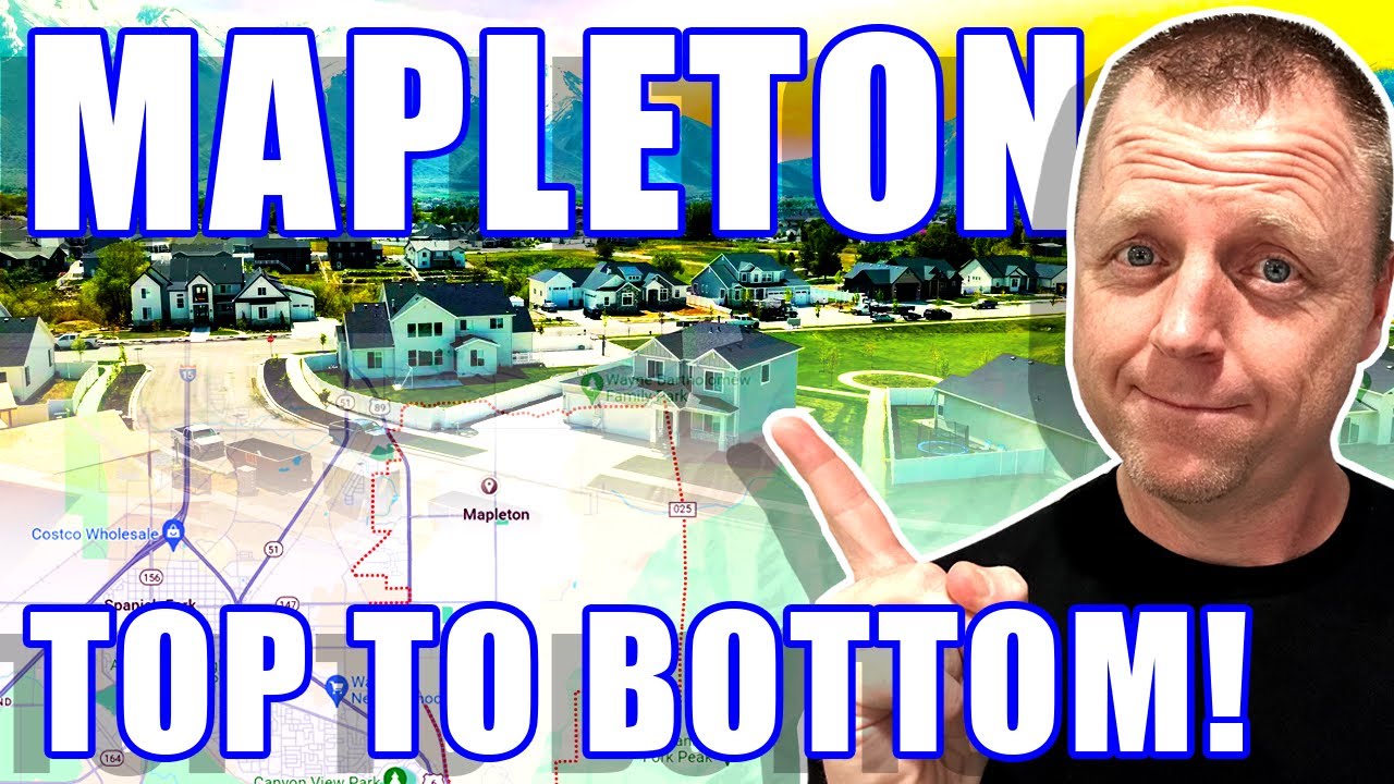 Mapleton UT Map Tour: Uncover Local Highlights | Moving To Mapleton UT 2023 | Utah Real Estate Agent
