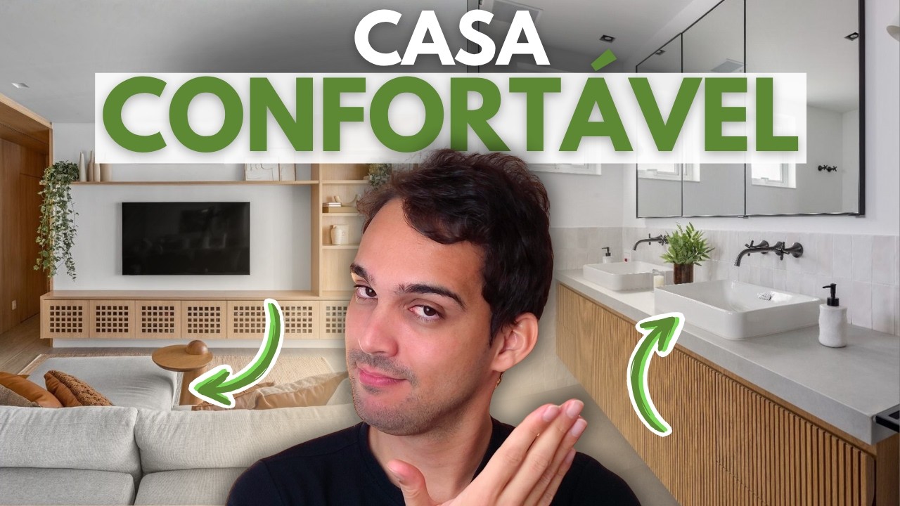 Como ter uma casa CONFORTÁVEL e ACONCHEGANTE