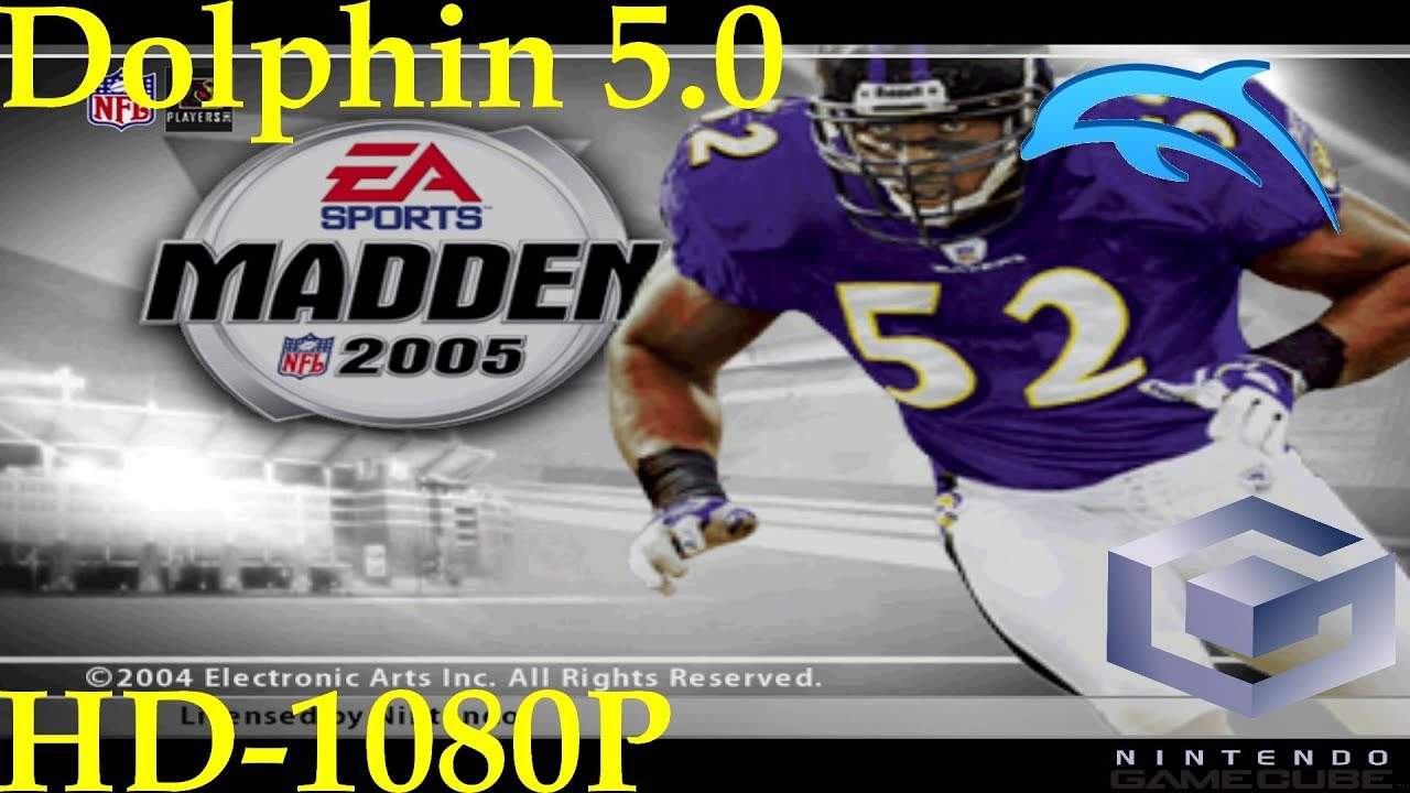 Madden NFL 2005 [Gamecube] Dolphin 5.0 [1080p HD]