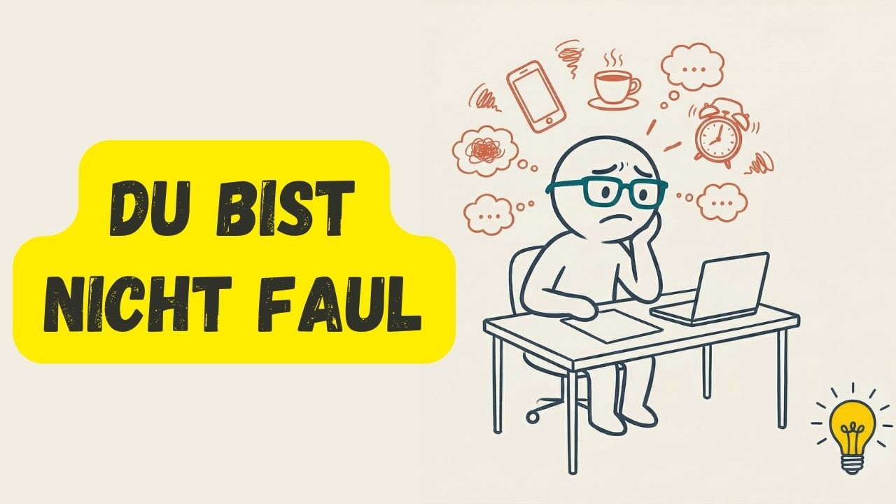 Prokrastination ist keine Faulheit: Das ist der wahre Grund