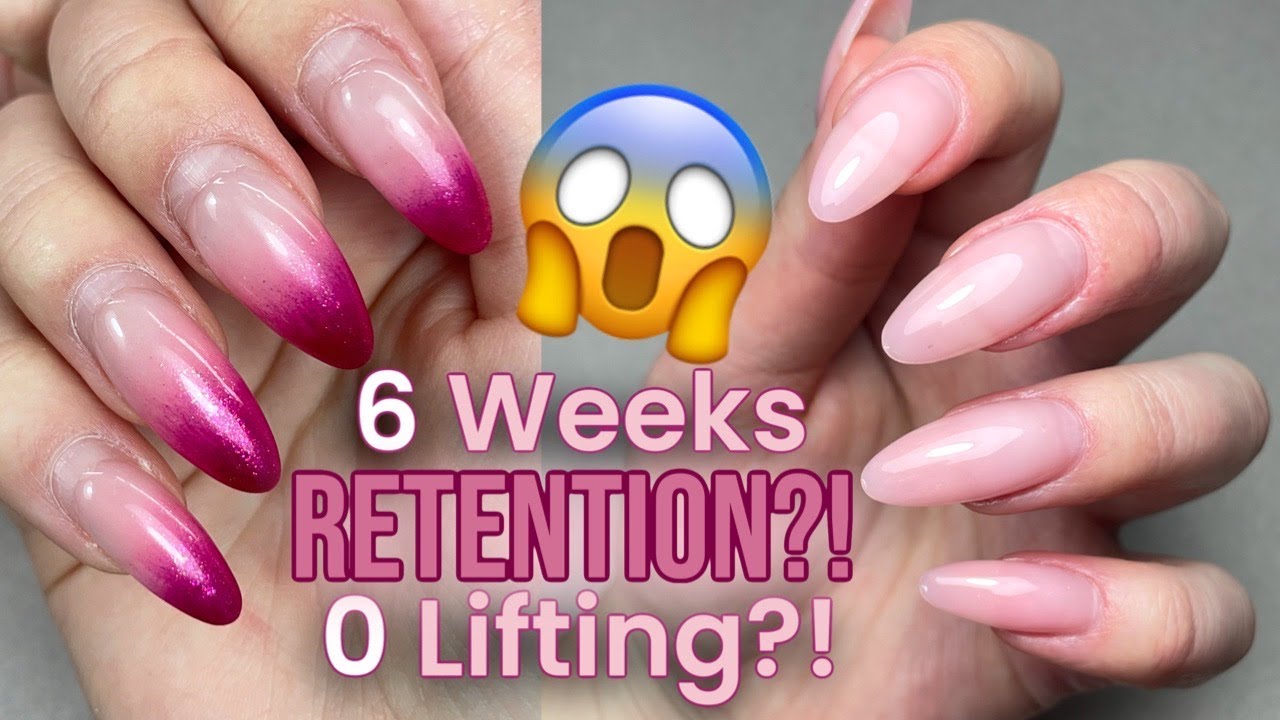 6 WEEKS NAILS & NO LIFTING?!😱 Builder gel infill💅🏻