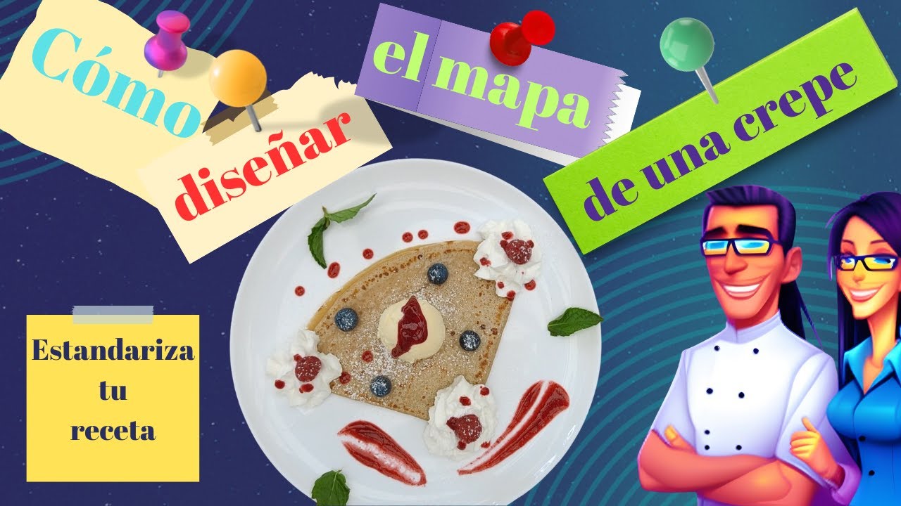 Como HACER CREPE con ESTILO: DISE&Ntilde;O y PRESENTACION PROFESIONAL