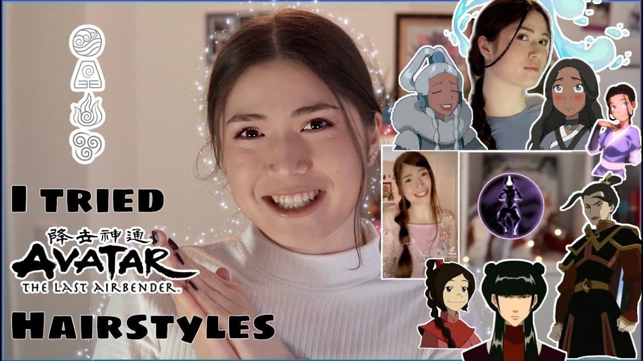I Tried Long Hairstyles from Avatar the Last Airbender [Hairbender]