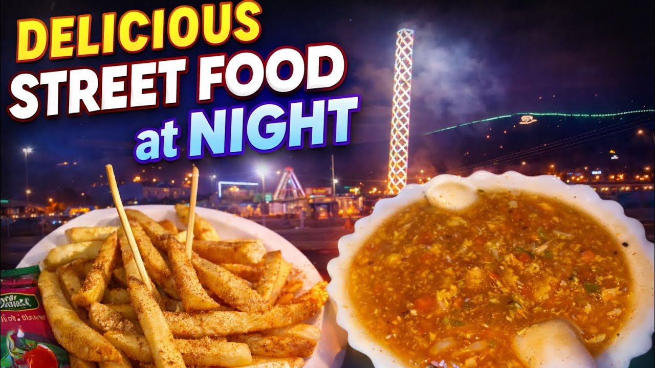 Delicious food of Quetta dam at night 🌙🍟| and family fun vlog ❤️