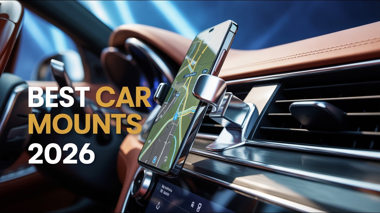 Top 5 Best Car Mounts for Galaxy S26 Ultra in 2026! Ultimate Hands-Free Driving Picks 🔥