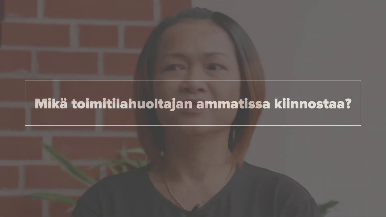 Puhtaus- ja kiinteistöpalvelualan ammattitutkinto toimitila- tai laitoshuoltaja maahanmuuttajille