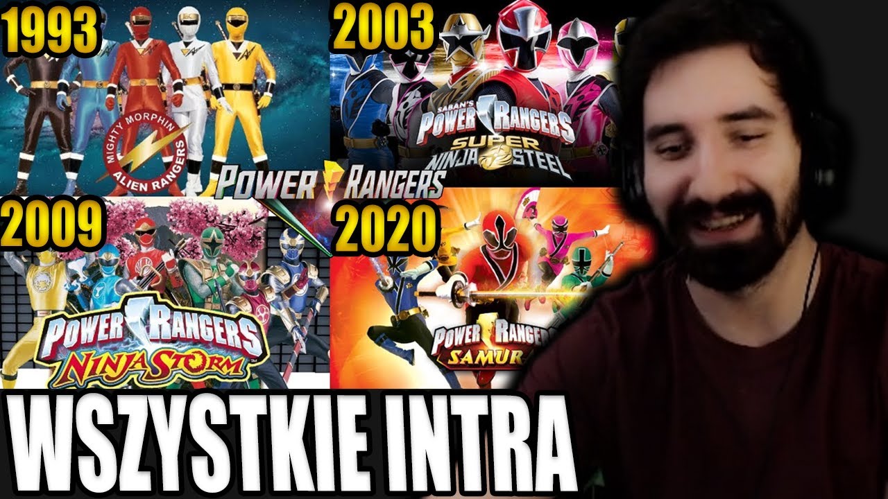 WSZYSTKIE INTRA POWER RANGERS OD NOSTALGII DO GIGA SRAKI XD *HISTORYCZNA PRZEPRAWA*