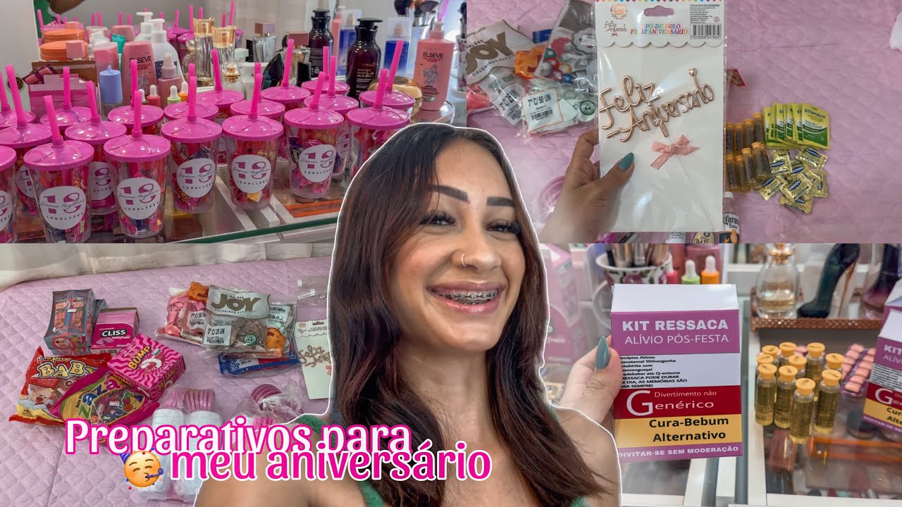 PREPARATIVOS PARA O MEU ANIVERSÁRIO DE 18 ANOS