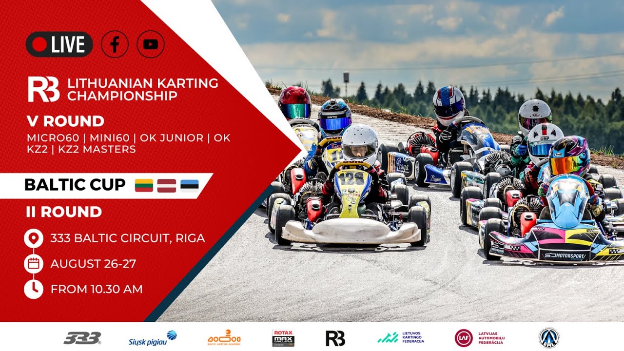 2023 Baltic Karting Cup 2 round | RB Lietuvos kartingo čempionatas