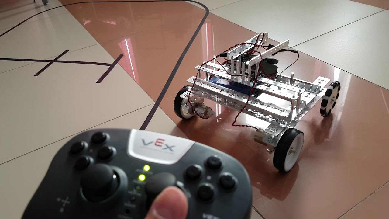 Tetrix Max + Vex Cortex. Управление с джойстика