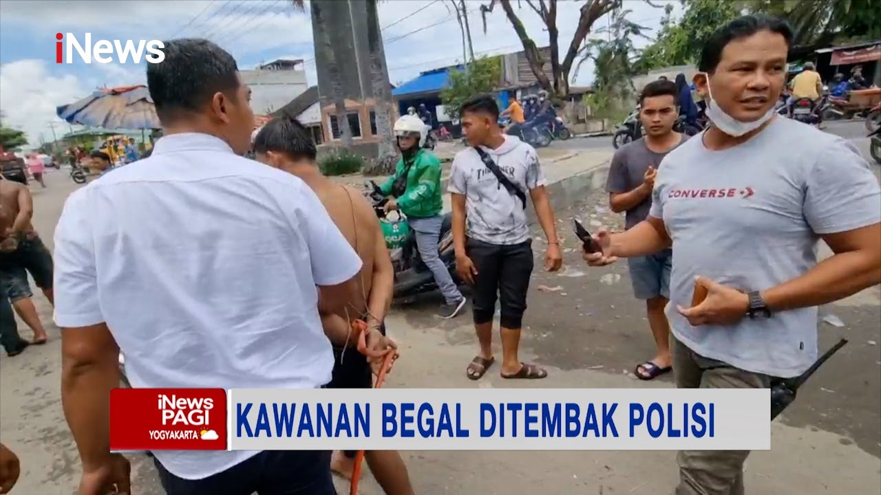 Polisi Tembak Kawanan Begal di Pelabuhan Belawan, Medan #iNewsPagi 22/09