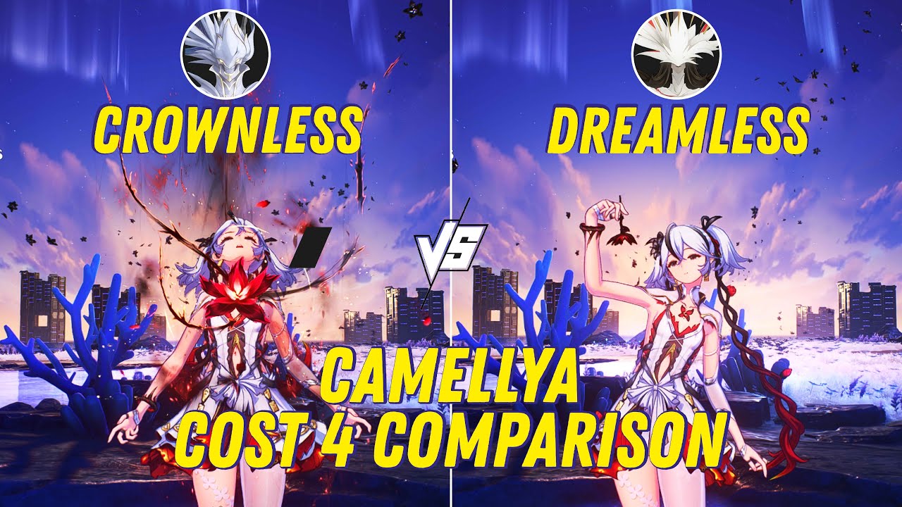 Camellya - Crownless vs Dreamless | Build Comparison - Wuthering Waves