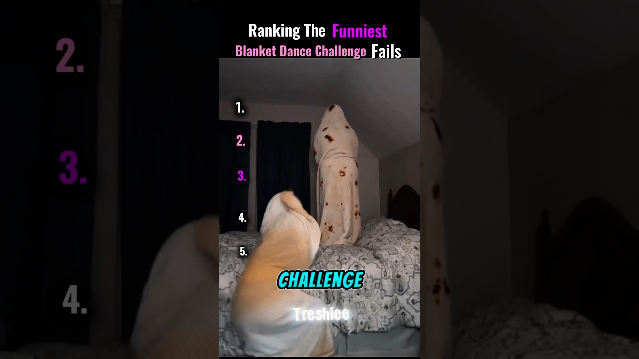 Funniest Blanket dance challenge fails. # #trendingshorts