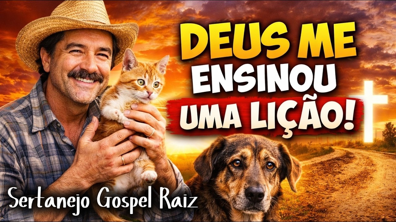 🔥 O Justo Cuida dos Animais 🐾 | Moda de Viola Sertaneja Gospel
