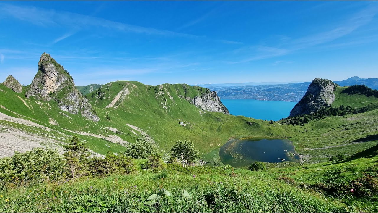 2 jours sur le GR5 Les lacs au balcon du Léman (Suisse/Savoie)
