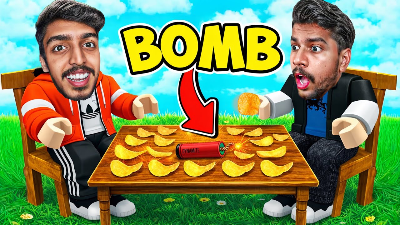 Only ONE Chip Was a BOMB… He Picked It 😳💣 in ROBLOX