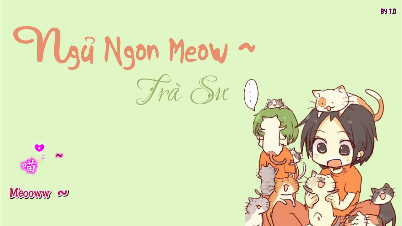 [Vietsub+Kara] Ngủ Ngon Meow (晚安喵) - Tr&agrave; Sư (茶师)