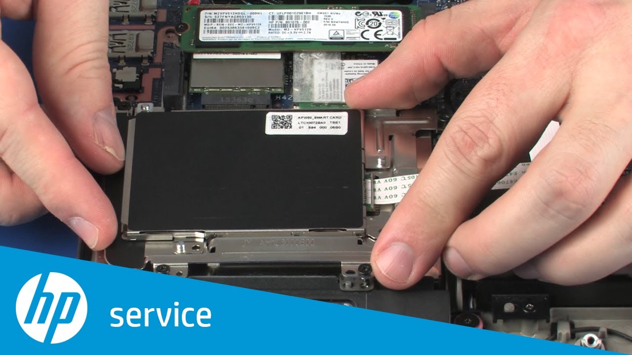 Replace the Smart Card Reader | HP ZBook 15 G3 Mobile Workstation | HP Support