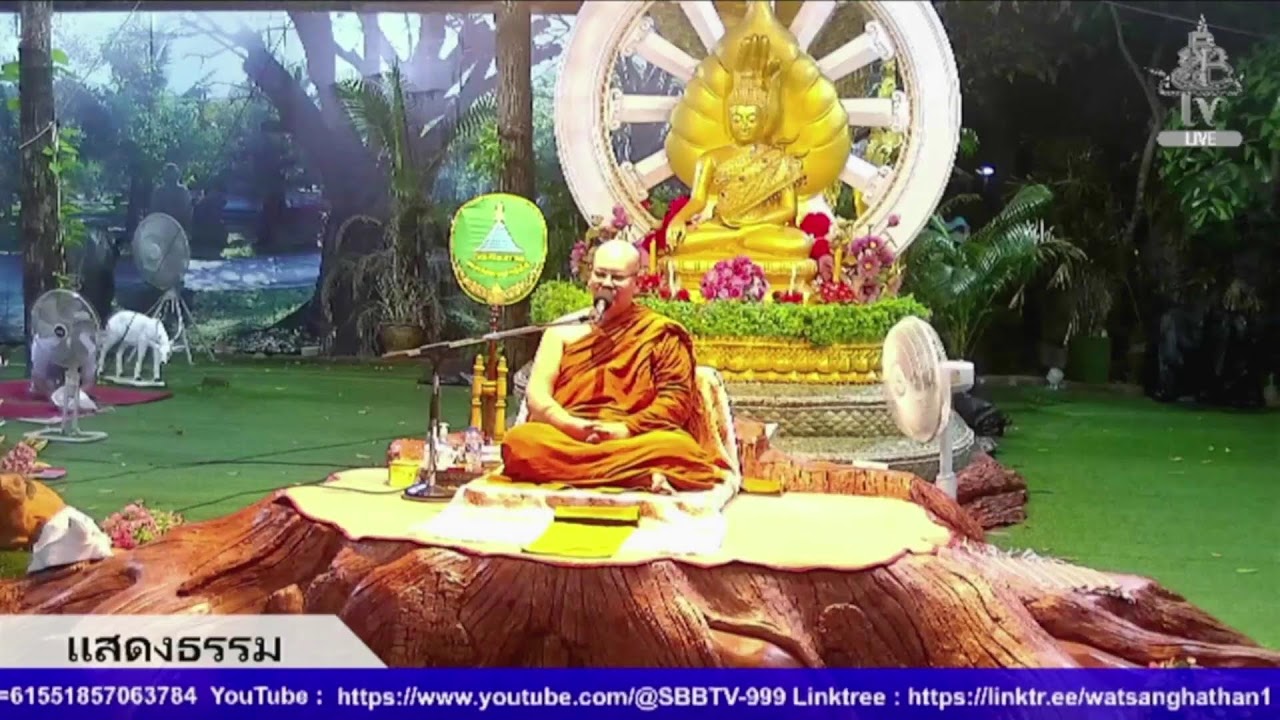 Live สด ปฏิบัติธรรม ฟังธรรม ทุกวันเสาร์