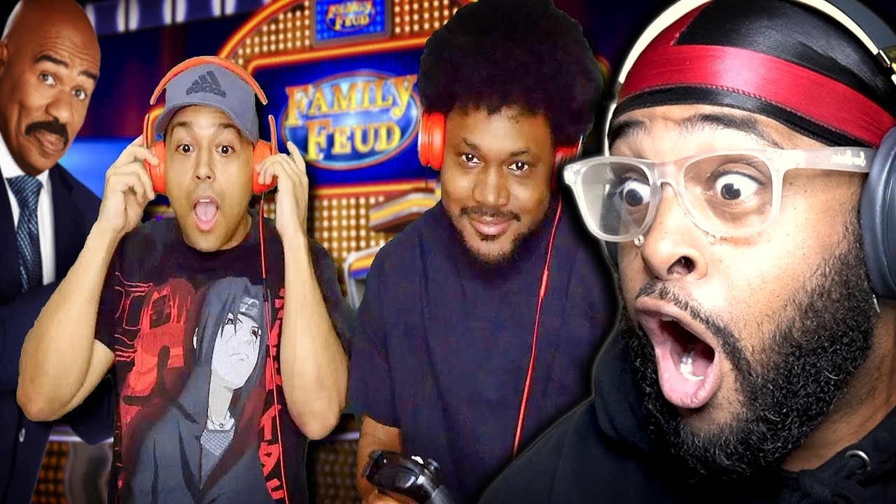 DASHIE CARRIED CORY IN THE FAST MONEY ROUND! ( FAMILY FEUD - @DashieGames & @CoryxKenshin )