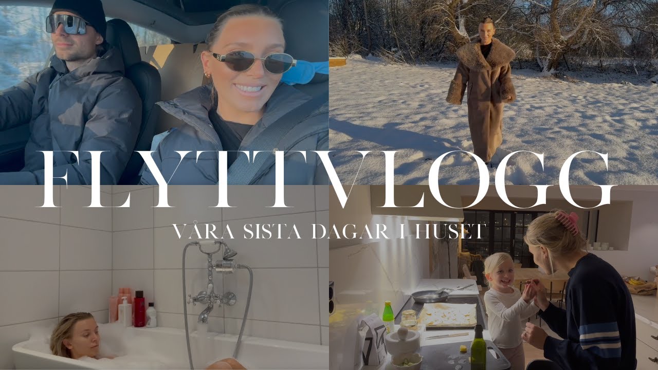 Våra sista dagar i huset!! | Vad tycker Jacob om att flytta? | Ännu en beställning från DJERF AVENUE