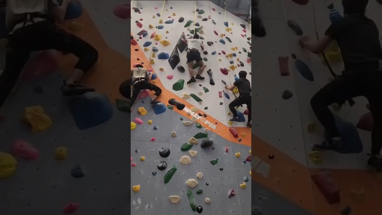 Climbing with love at Choa chu Kang Singapore