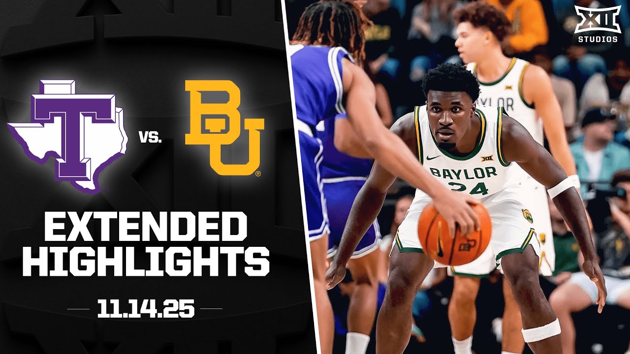 Tarleton State vs. Baylor Extended Highlights | 2025-26 Big 12 Men's Basketball