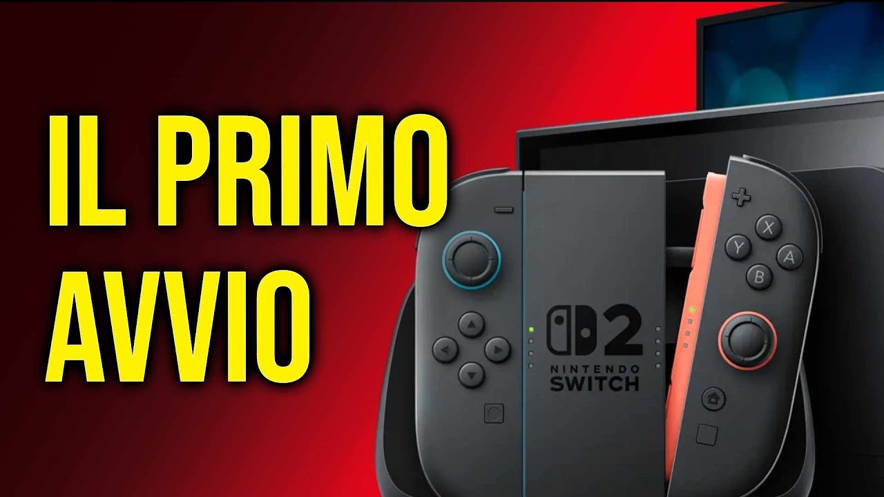 PRIMO AVVIO e CONFIGURAZIONE! ▶ 🎙 NINTENDO SWITCH 2