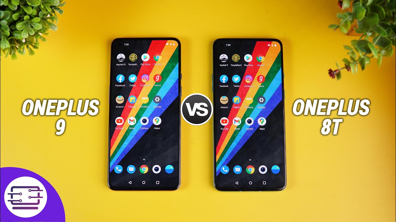 OnePlus 9 vs OnePlus 8T Speedtest [SD888 vs SD865] 🔥🔥🔥