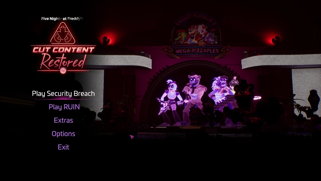 Gregory Has Sneak Pass Rowanne Wolf FNAF Security Breach #edit #fnafsecuritybreach #fyp #fypviral 