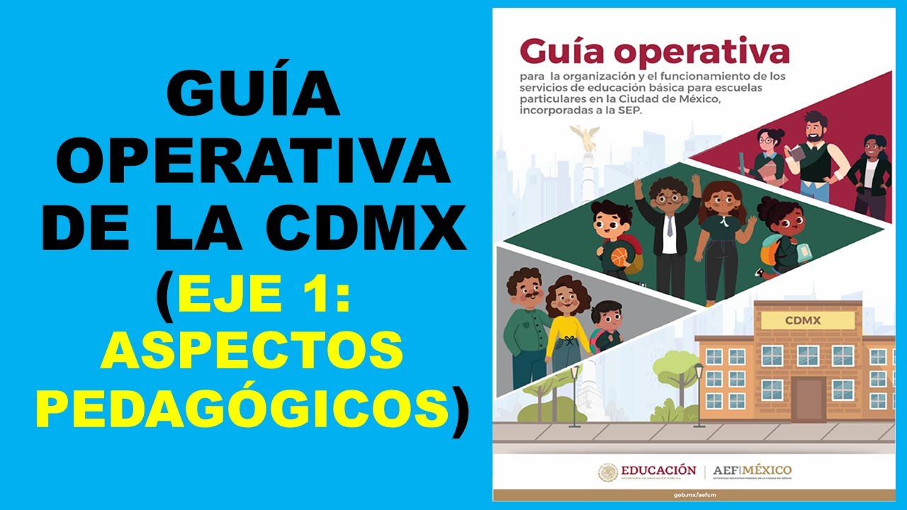 Soy Docente: GUÍA OPERATIVA DE LA CDMX (EJE 1: ASPECTOS PEDAGÓGICOS)