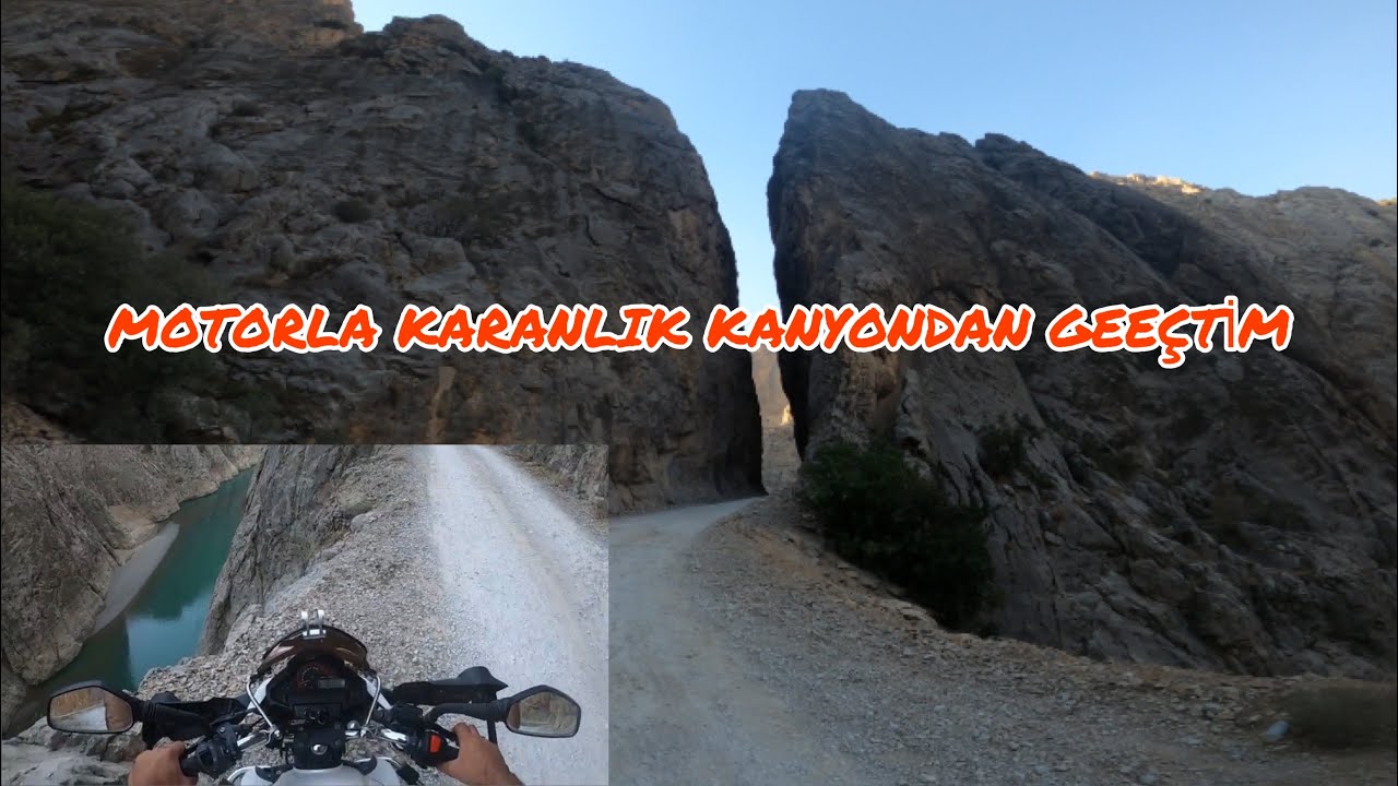 D&Uuml;NYANIN EN TEHLİKİ YOLLARINDAN BİRİ OLAN KEMALİYE TAŞ YOLU KARANLIK KANYON
