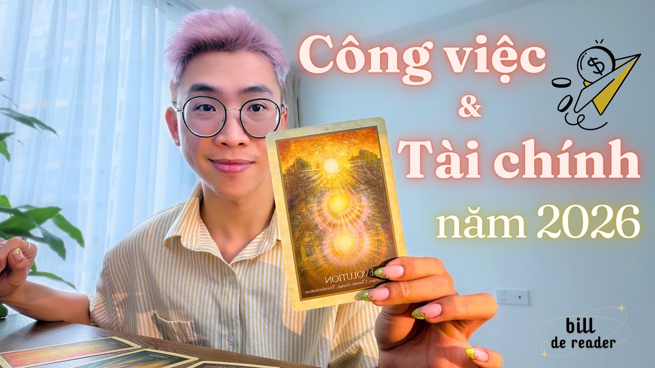 🧧 CÔNG VIỆC & TÀI CHÍNH NĂM 2026 của bạn (Siêu chi tiết) 💰 | Chọn tụ bài Tarot 🔮