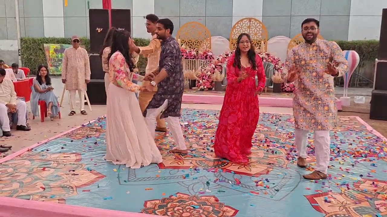 Performance by brothers and sisters of the Bride 