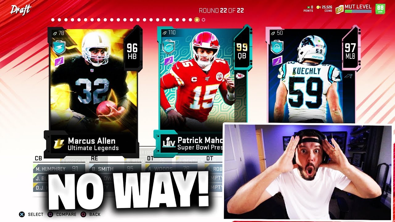NO WAY I GOT HIM!! HIGHEST RATED DRAFT - Madden 20 Draft Champions Gameplay