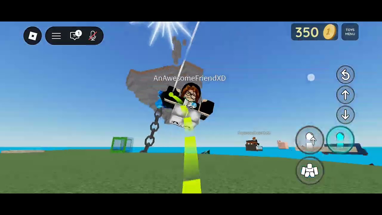 My first time playing/trolling in fling things and people in Roblox 