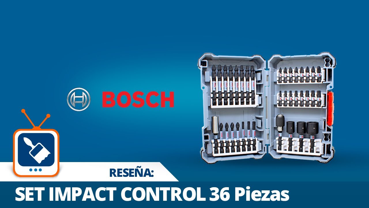 Presentación: Set de accesorios IMPACT CONTROL 36 Puntas de atornillar