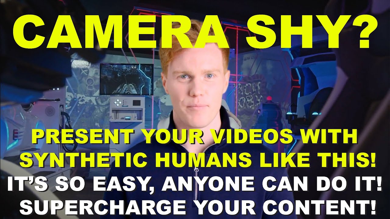These AI Synthetic Human Video Presenters are so Easy to Generate!
