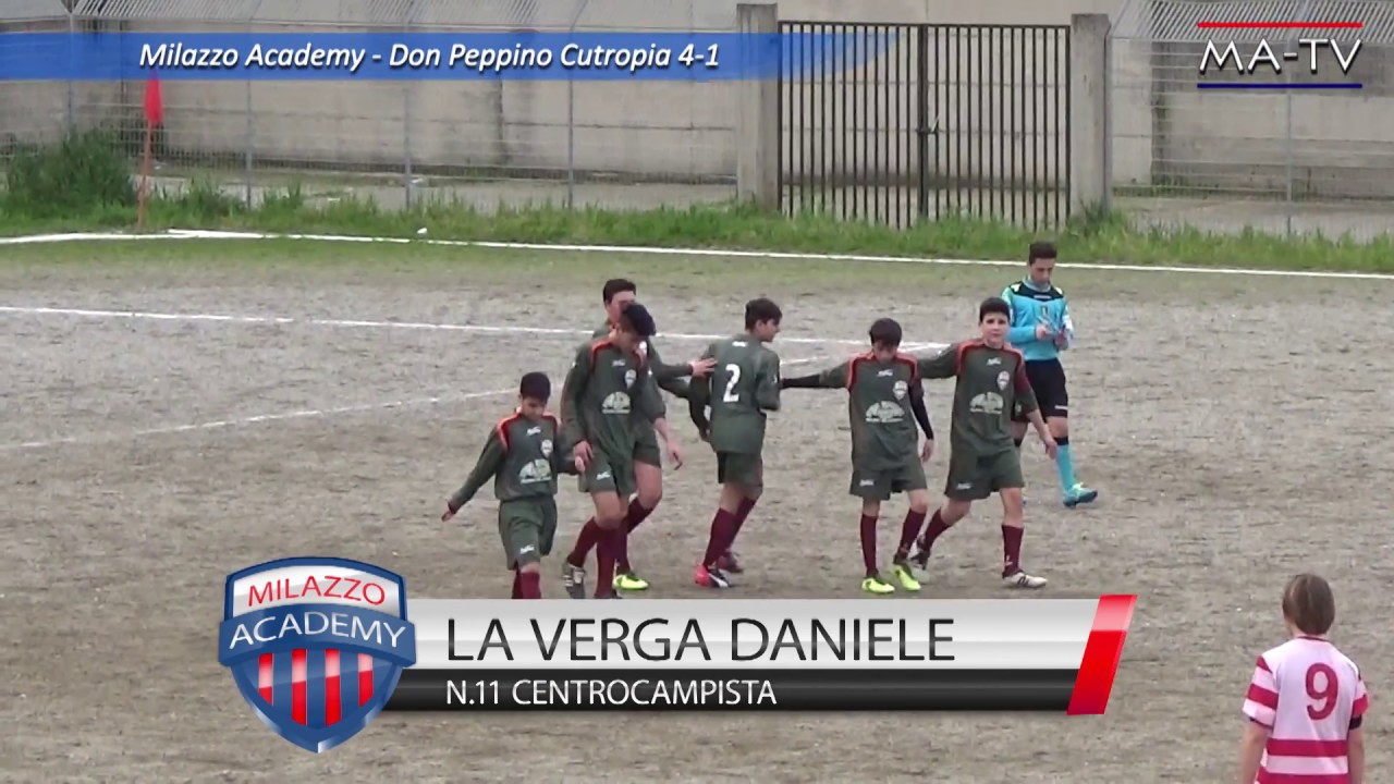 Milazzo Academy - GIOVANISSIMI G16 - Milazzo Academy Vs Don Peppino C. 4-1 (3-3-2018) Highlights HD