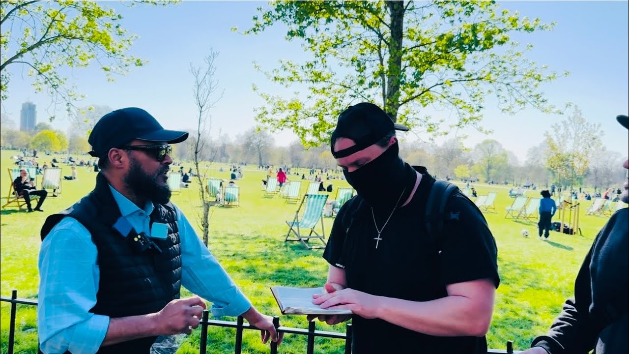 What is Injil Hashim vs two Christian visitor  at speakers corner. ￼