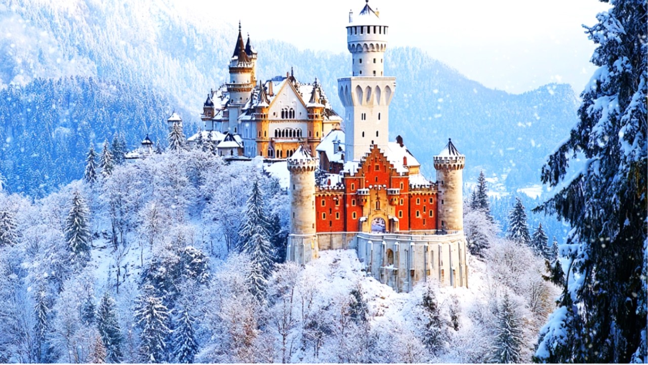 Majestic Castles in Snow – Medieval Winter Ambience