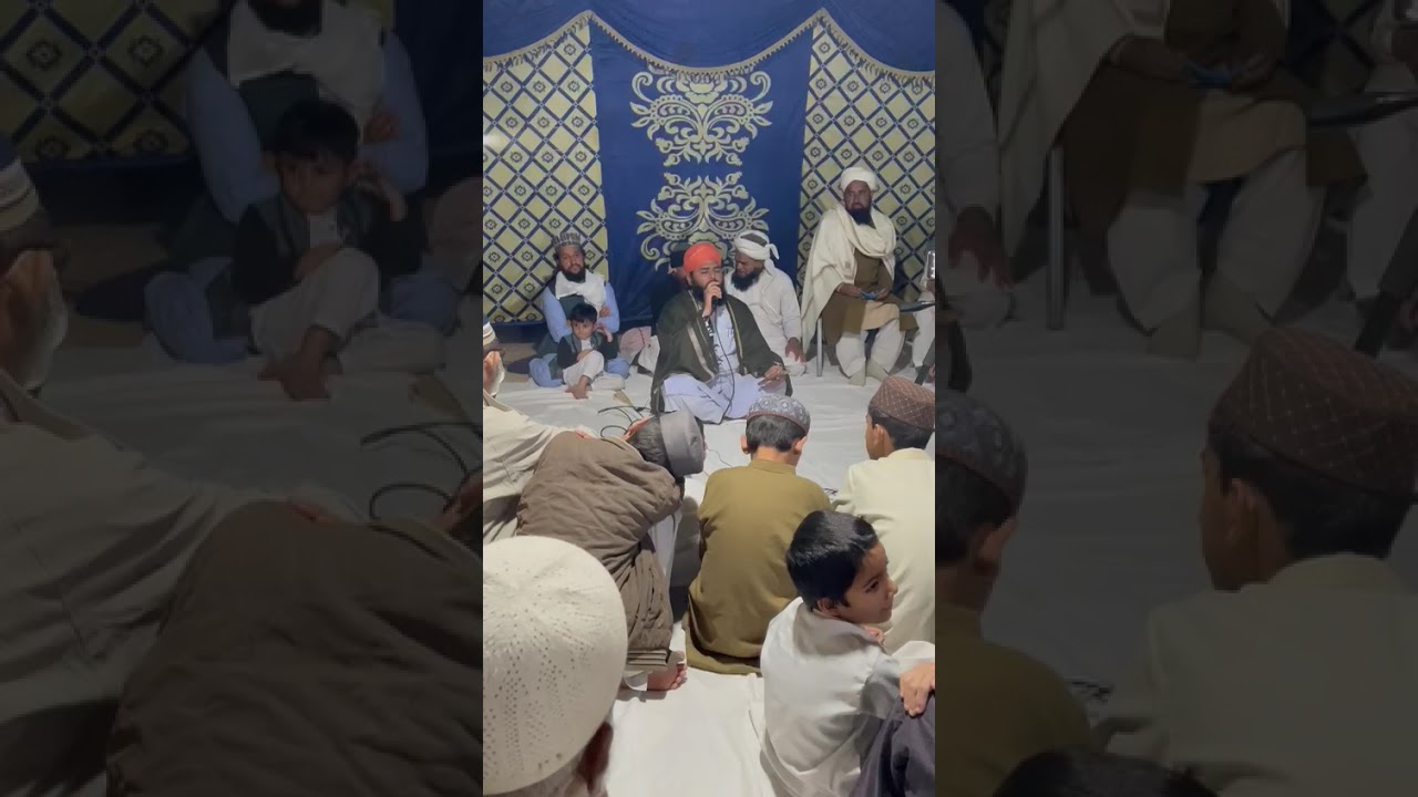 سارے نبیوں کے عہدے بڑے ہیںSare nabiyon Ke Bade hain lekin Aaka ka man Sab Juda hai #love #islamic