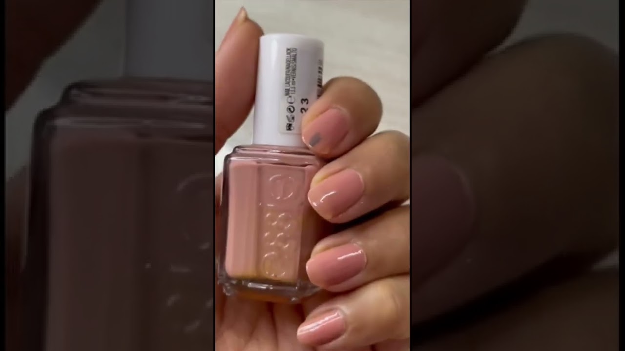 Essie Nail Polish Eternal Optimist Nail Swatch #shorts